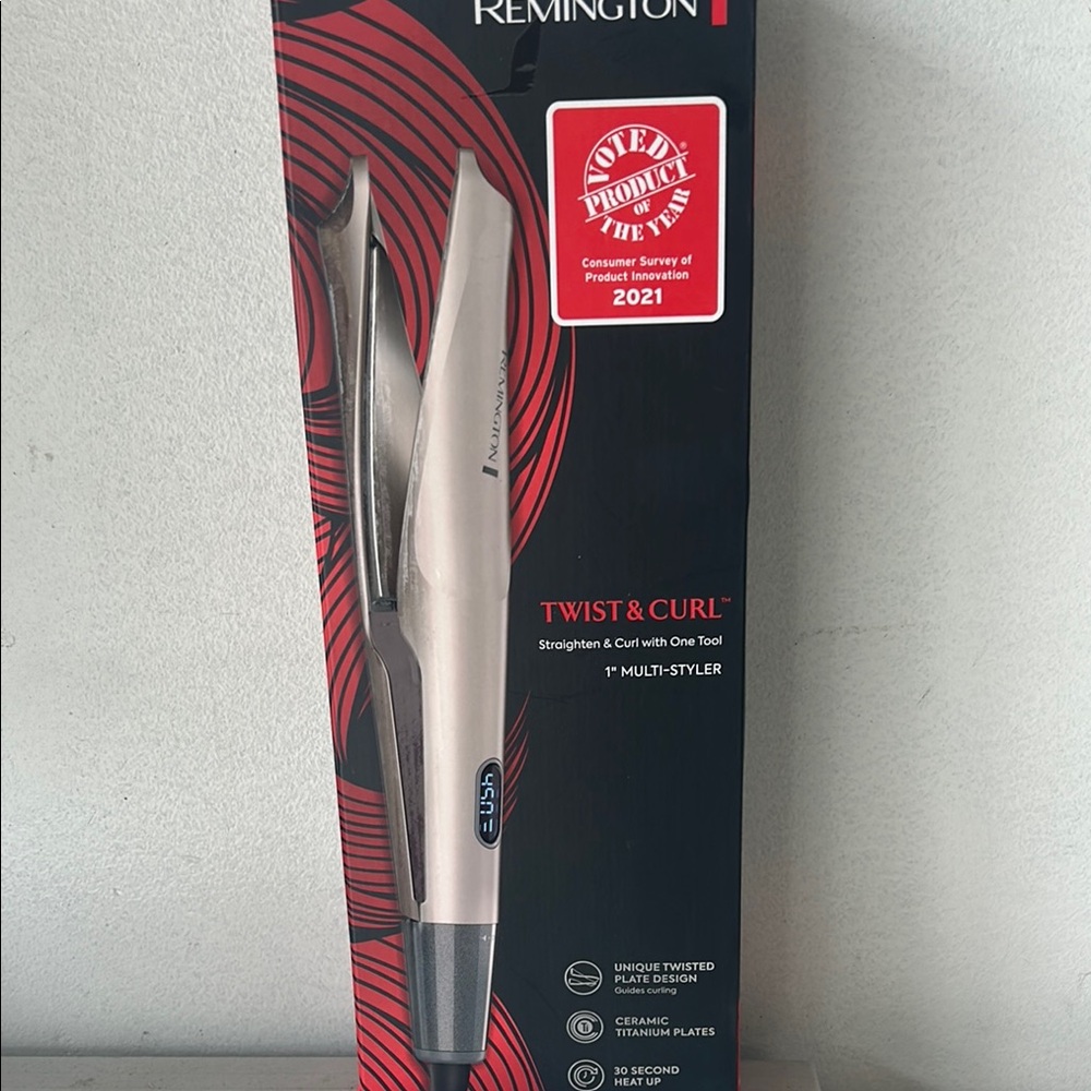 Remington Twist & Curl Multi-Styler in Gold and Black